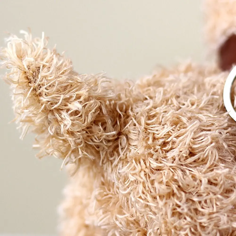 

Милый мультяшный компаньон Тедди Собака 12 см ​ ​ Супермягкий кавайный брелок с имитацией щенка в подарок