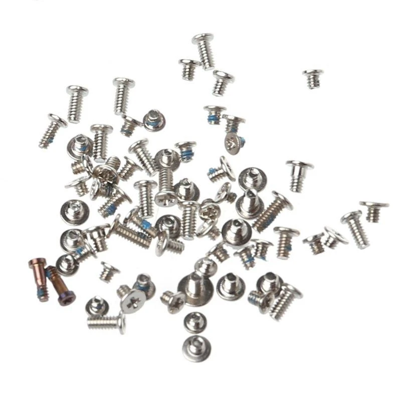 W89C براغي كاملة مجموعة أسفل النجوم مجموعة البراغي إصلاح الترباس الأجزاء الداخلية الاستبدال المعادن