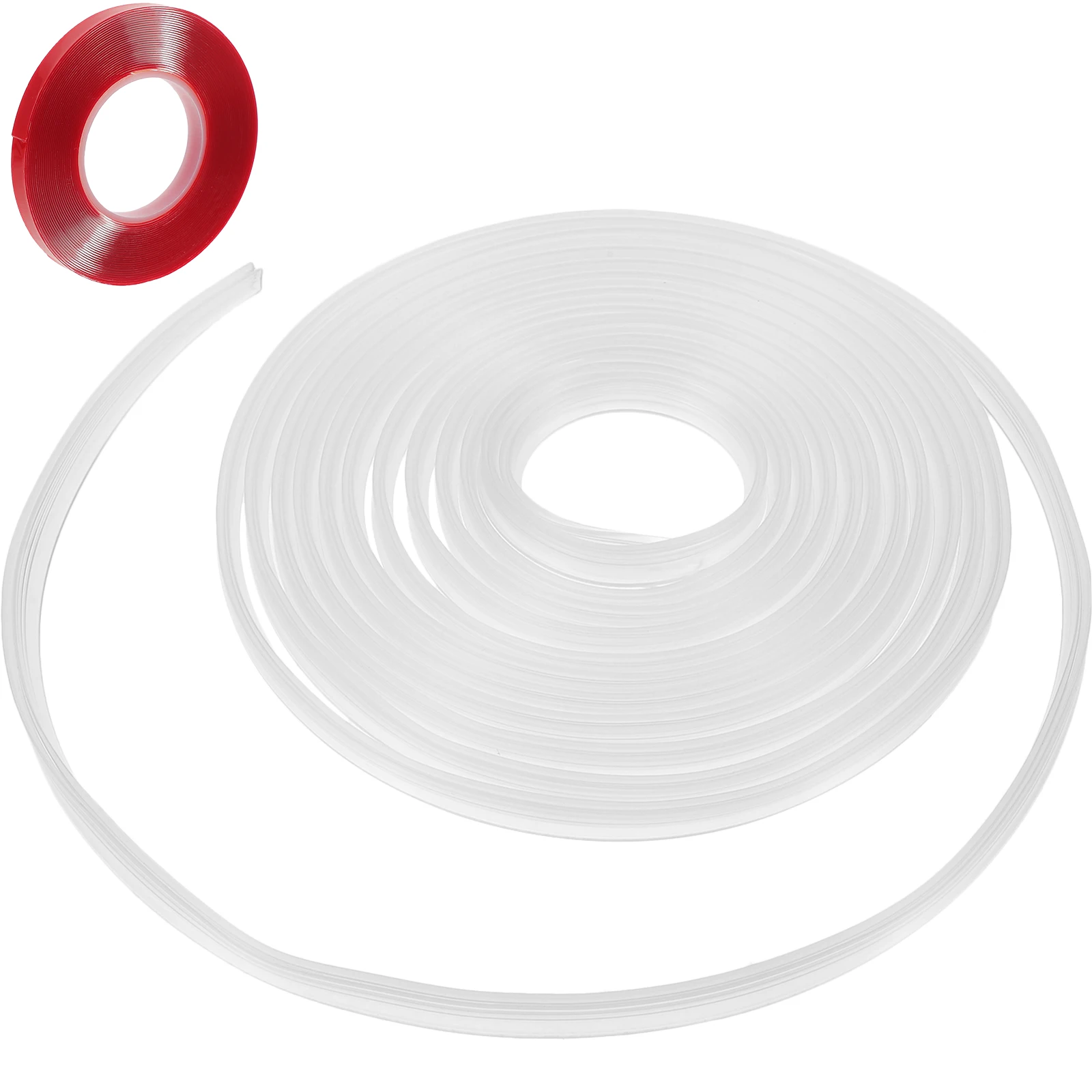 

Transparent U Shaped Car Door Anti collision Strips 5M Decorative Edges Guards Protectors Weather Seal Gasket Door Trim Molding