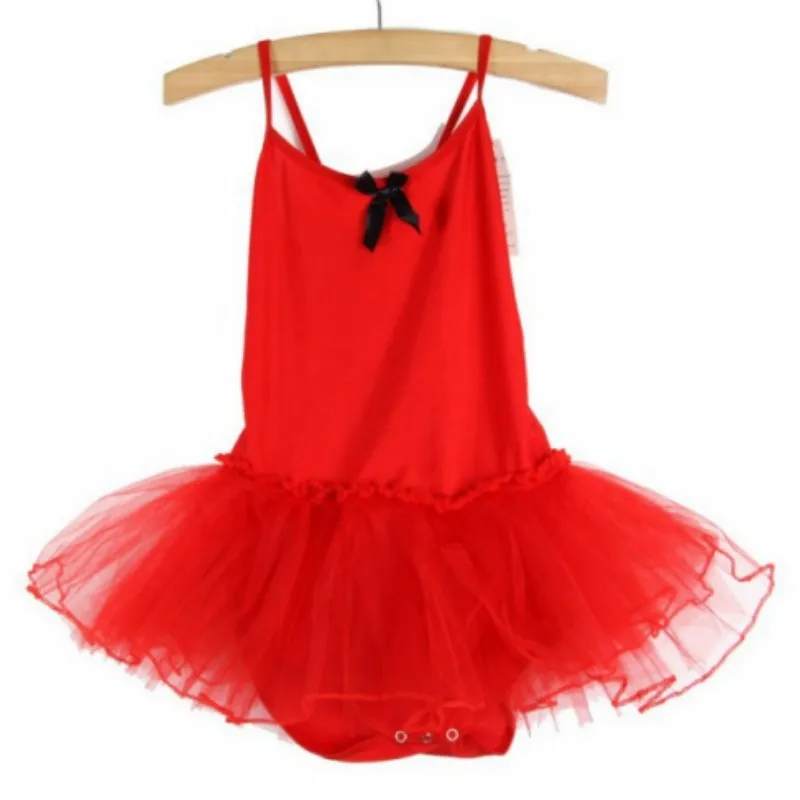 3-8 Ys Ballet Dress Kids Cotton Dance Ballet Tutu Dress body Girl ginnastica Dancewear Ballerina Party Costumes