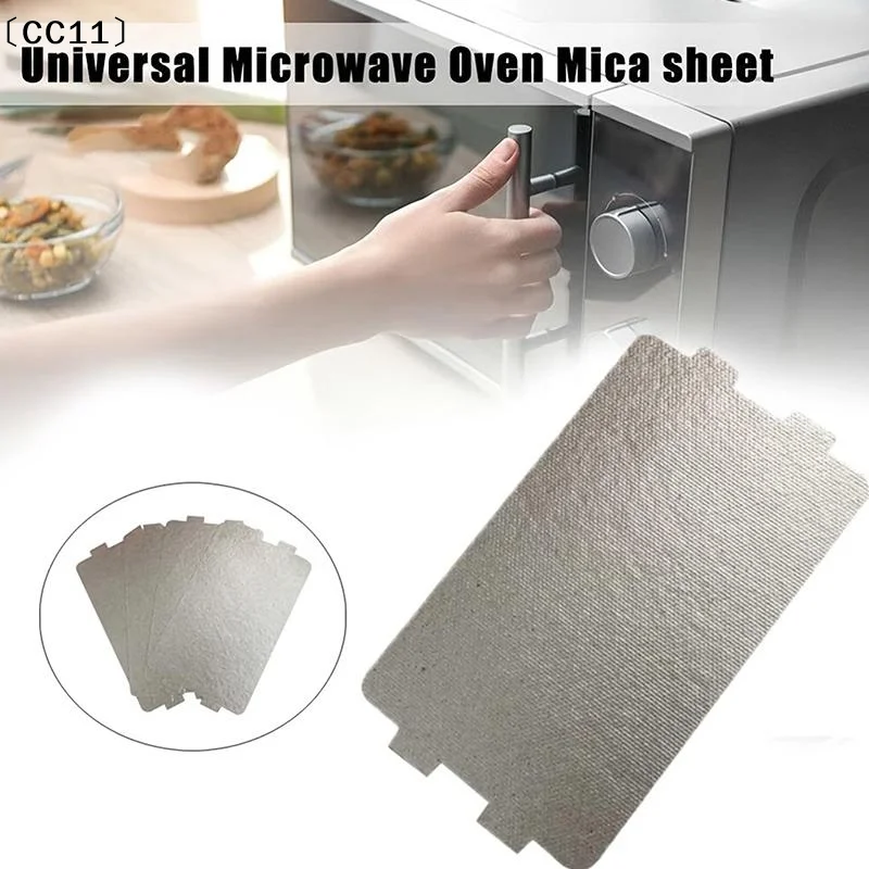 5/10pcs Microwave Oven Mica Sheet Waveguide Cover Plate Universal Cuttable Heat-Resistant For Hair Dryers Toasters Heaters〔CC11〕