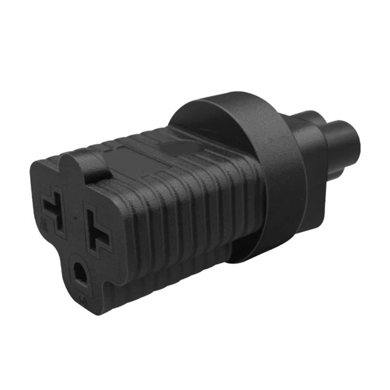 IEC320 3 Pin Male To FemalePlug Alternating Current Power Adapters Convert