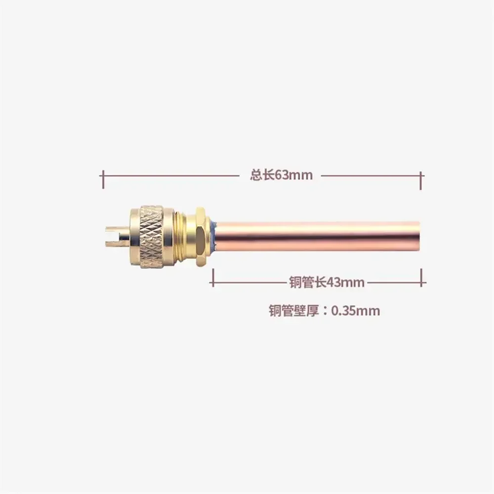 Refrigerator One-way Valve Liquid Nozzle Refrigerator Drier Filter Quick Connector