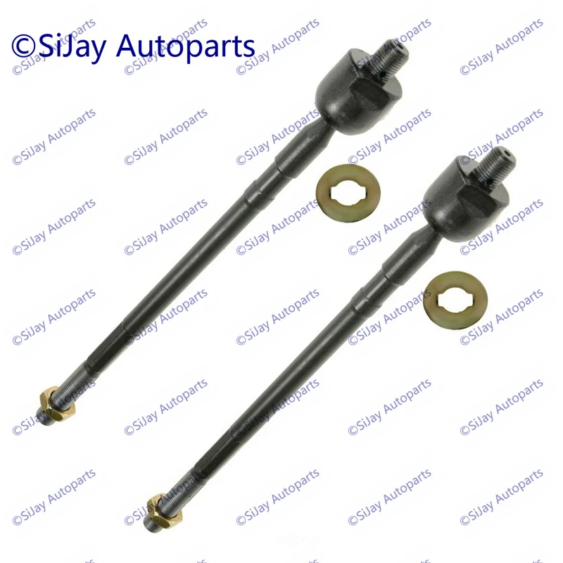 Set of 2 Steering Rack Inner Tie Rod Ends For Mitsubish Outlander 2003-2006 4422A079 4422A057 MR403100 EV800355