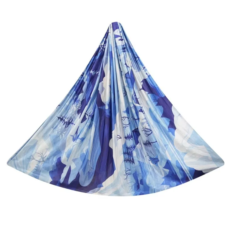Tie Dyed Aerial Yoga Hammock Soft Nylon Anti Gravity Inversion Swing Home Gym Yoga Training Equipment New Arrival