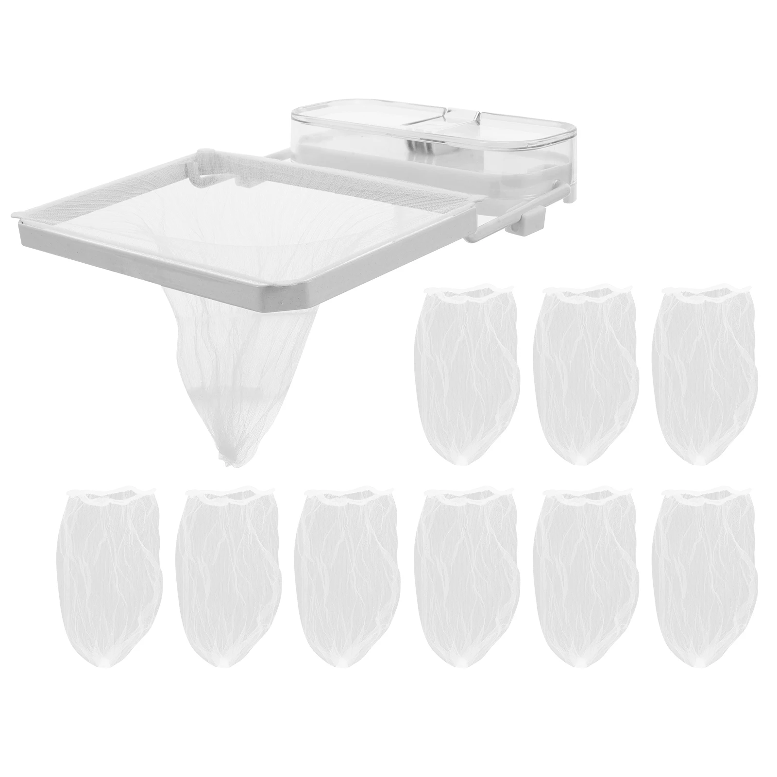 

1Set Kitchen Sink Filter Rack Suction Cup Easy Install Food Residue Collector Space Saving Drain Net Disposable Kitchen Storage