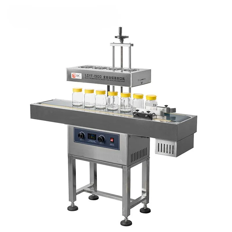 High Quality Portable Continuous Aluminium Foil Cap Sealer Induction Sealing Machine