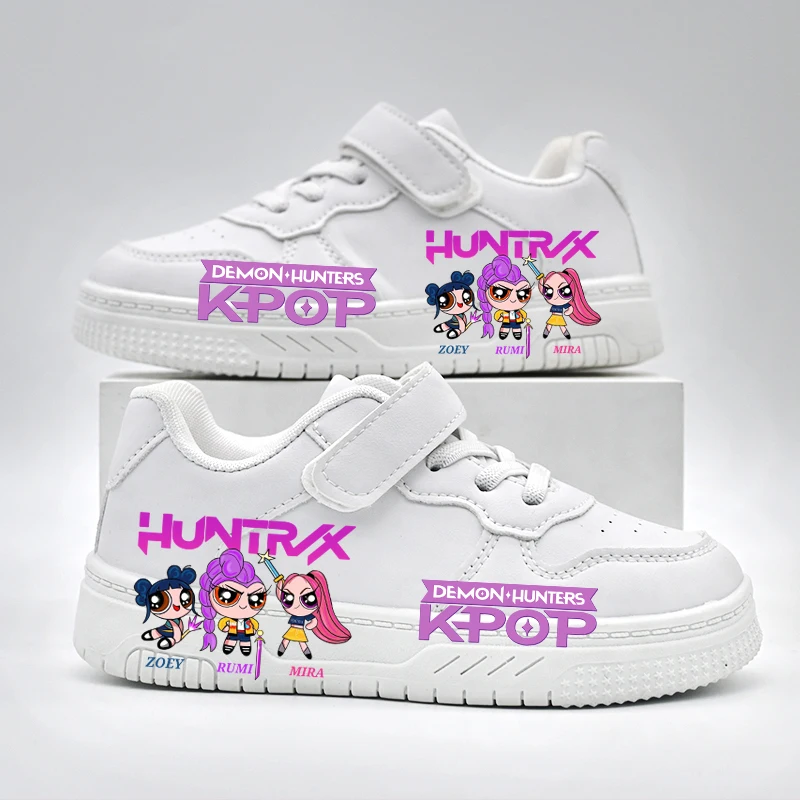 

Детские повседневные кроссовки KPOP, новые модные спортивные туфли с принтом ко Дню святого Валентина для девочек, нескользящие дышащие кроссовки для улицы