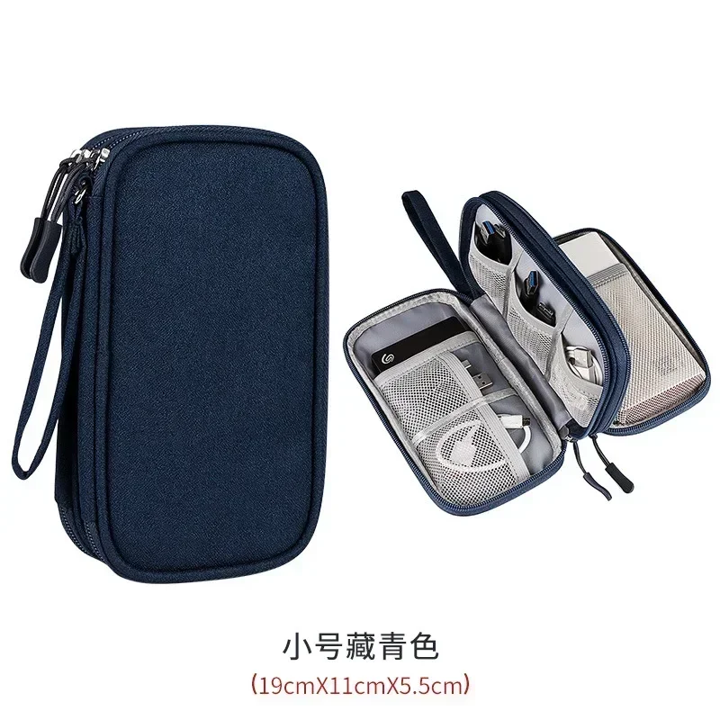 Sac de Rangement Portable pour Batterie Externe, Gadgets USB, Instructions, Fils, Protection de Disque Dur