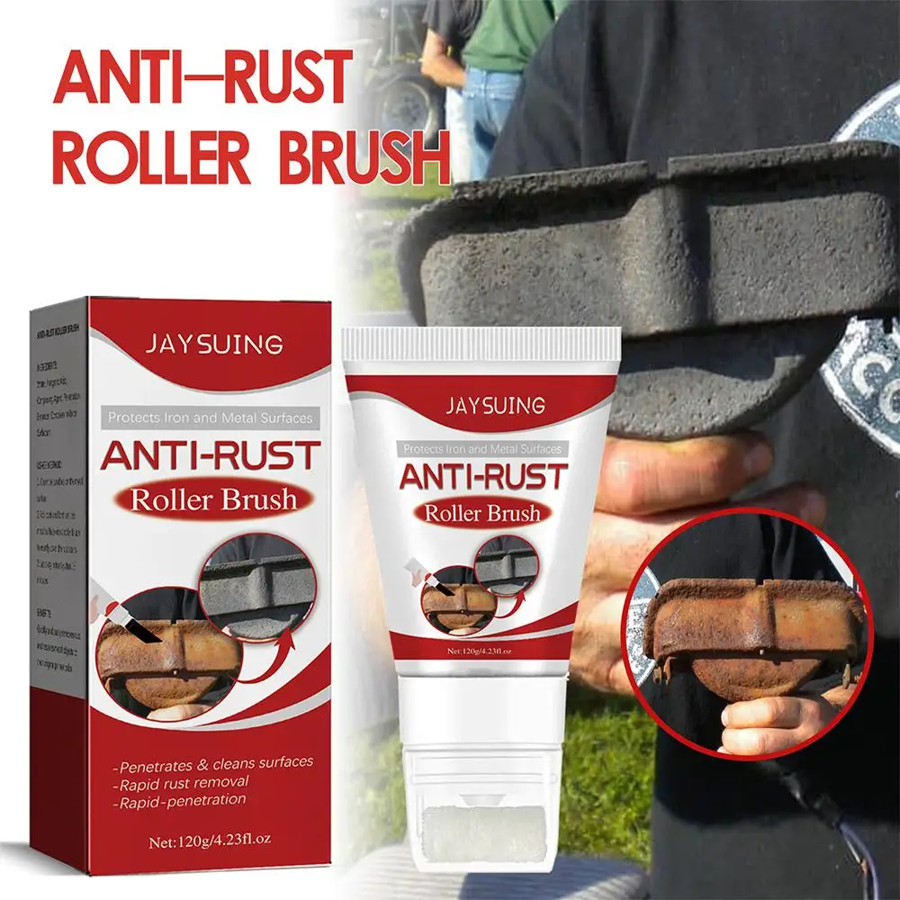 120g Anti-Rust Primer Roller Brush Rusted Parts Conversion Rust Iron Corrosion Anti Remover Protection Cleaner Derusting O4W3