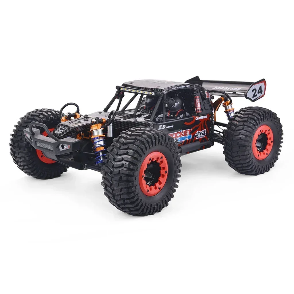 ZD Racing ROCKET DBX-10 1/10 4WD Brushless RC Buggy - 80 km/h, 2,4 GHz, RTR - Presente off-road para adultos e adolescentes