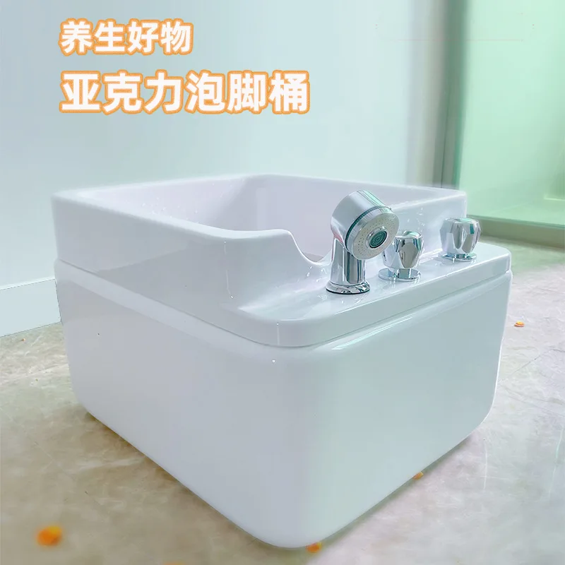 Acrylic Foot Bath Tub Nail Shop Foot Bath Shop Commercial Increase and Deepen Nail Health Bath Tub