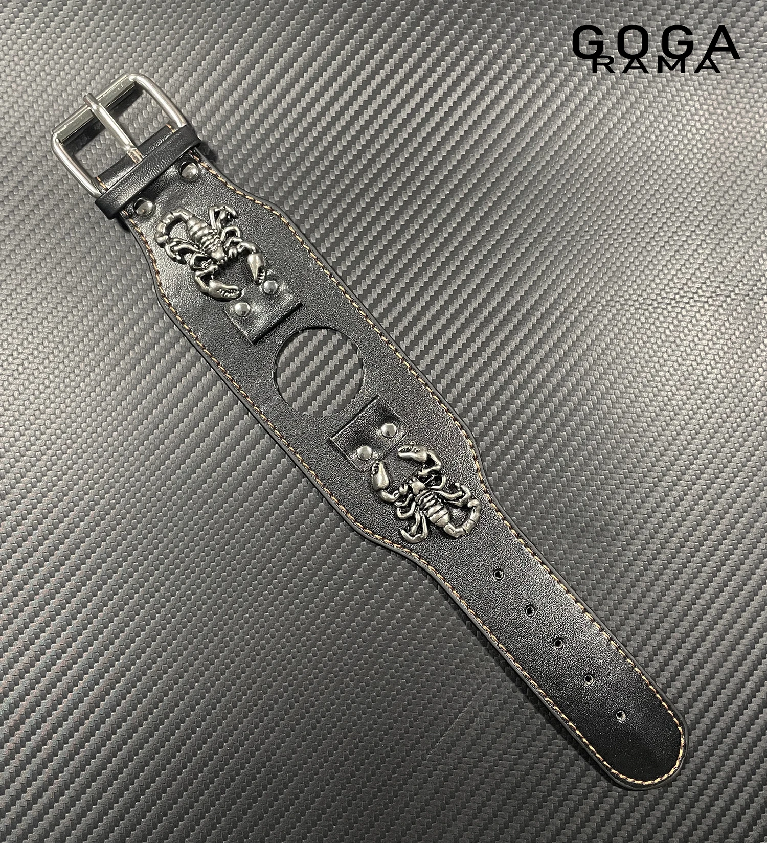 

Оригинальный дизайн, ремешок из натуральной кожи с металлическим декором в виде скорпиона для Samsung Galaxy Watch 8 7 6 5 4 FE 44 мм 40 мм Pro Ultra 2