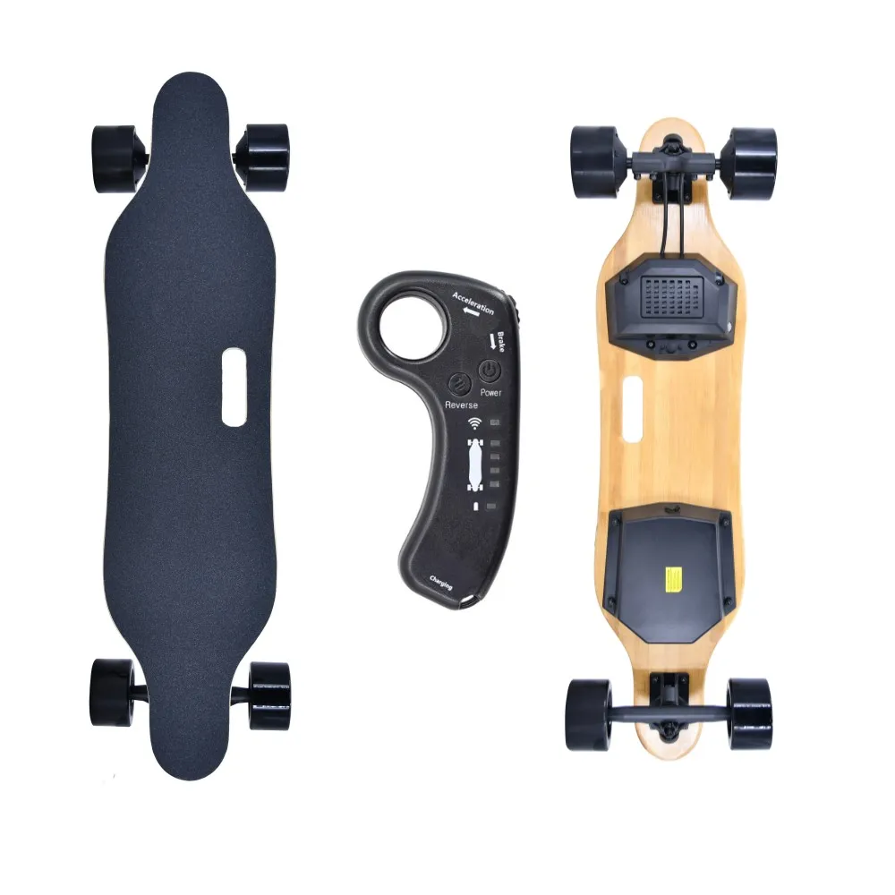 

Warehouse Stock Dual Motor Electric Skateboard Popular Super Powerful Portable Long Board