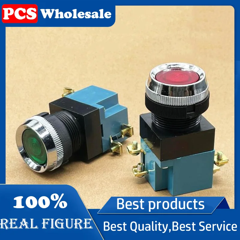 LA19 Macchina utensile Alimentatore Nc avviamento dal pulsante di ripristino dei punti circolari interruttore della macchina piegatubi 5A380V 25MM