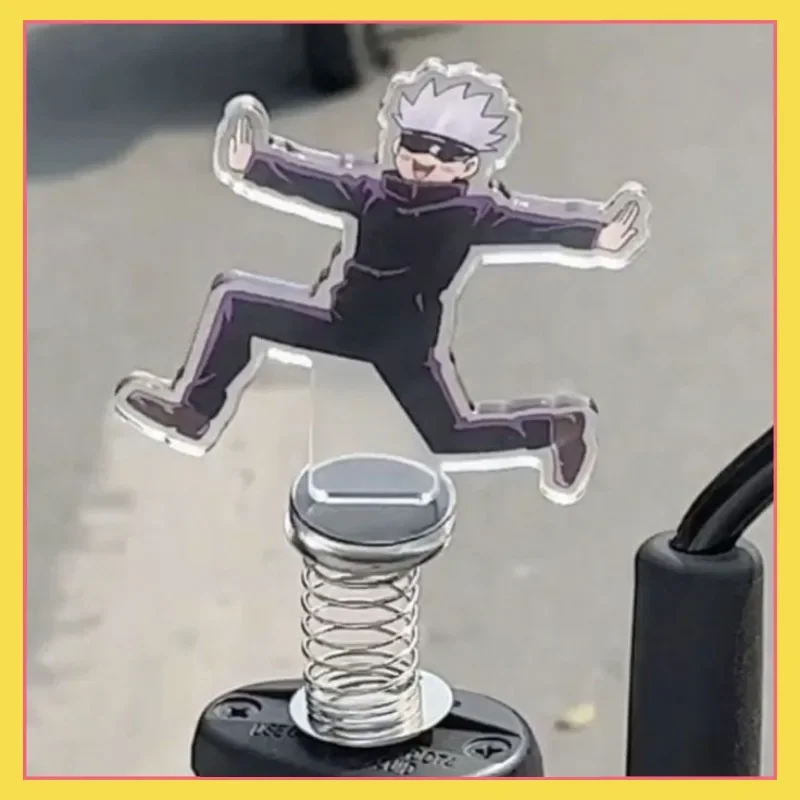 

Jujutsu Kaisen Satoru Gojo rocking music Acrylic brand high profile animation peripheral anime car accessories