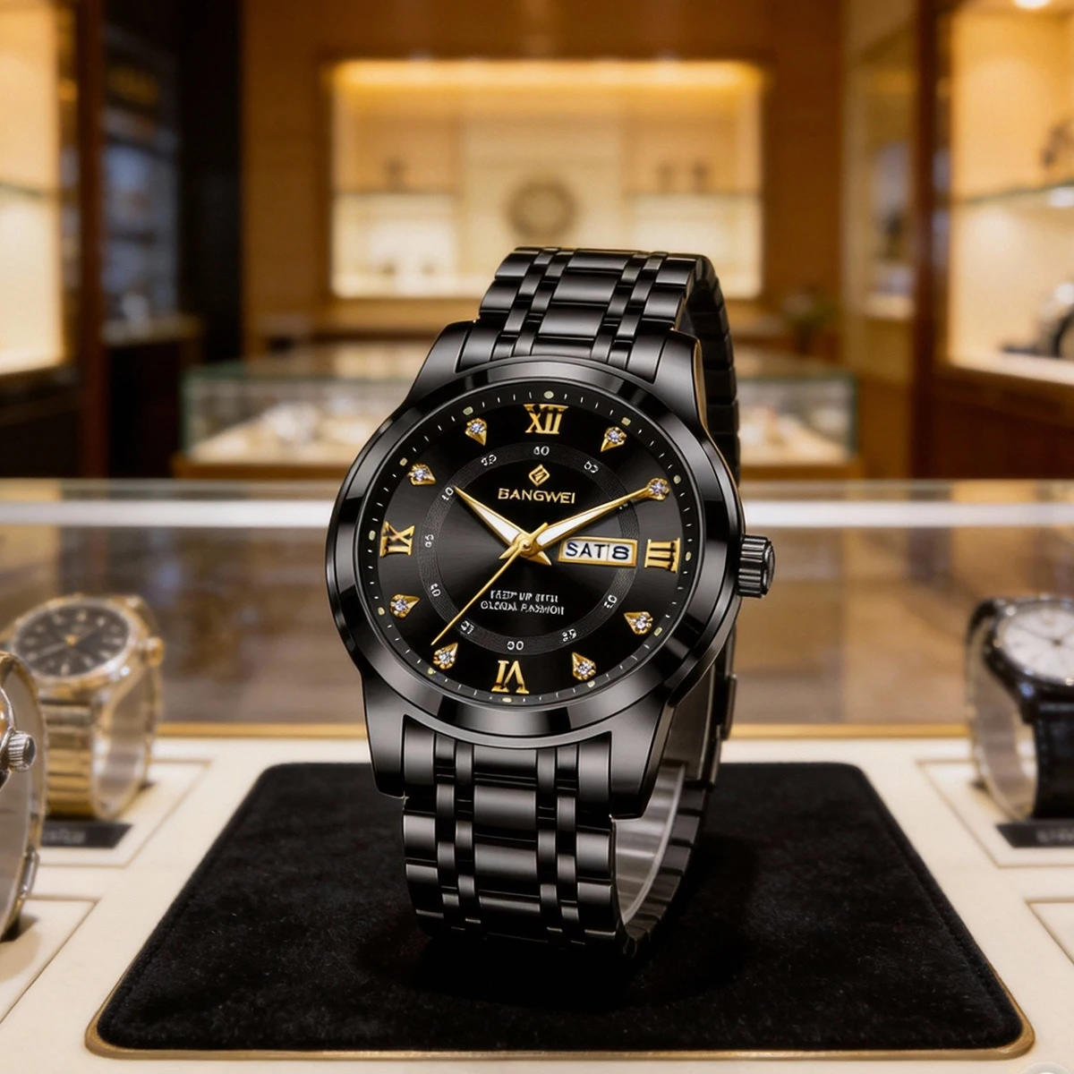 

Мужские спортивные часы LIGE MLuxury, водонепроницаемые, светящиеся, из нержавеющей стали, с датой, кварцевые, деловые часы для мужчин