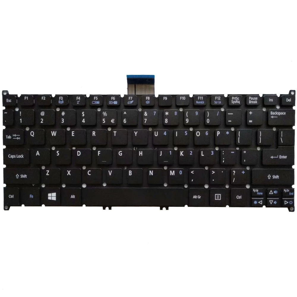 NEW US Laptop Keyboard For Acer Aspire V5-123 V5-131 V5-121 V5-171 Aspire One 725 756 AO725 AO756 US keyboard