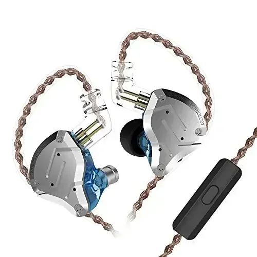 

KZ ZS10 PRO Металлическая гарнитура 4BA + 1DD Гибридные 10 единиц HIFI Басовые наушники-вкладыши с монитором