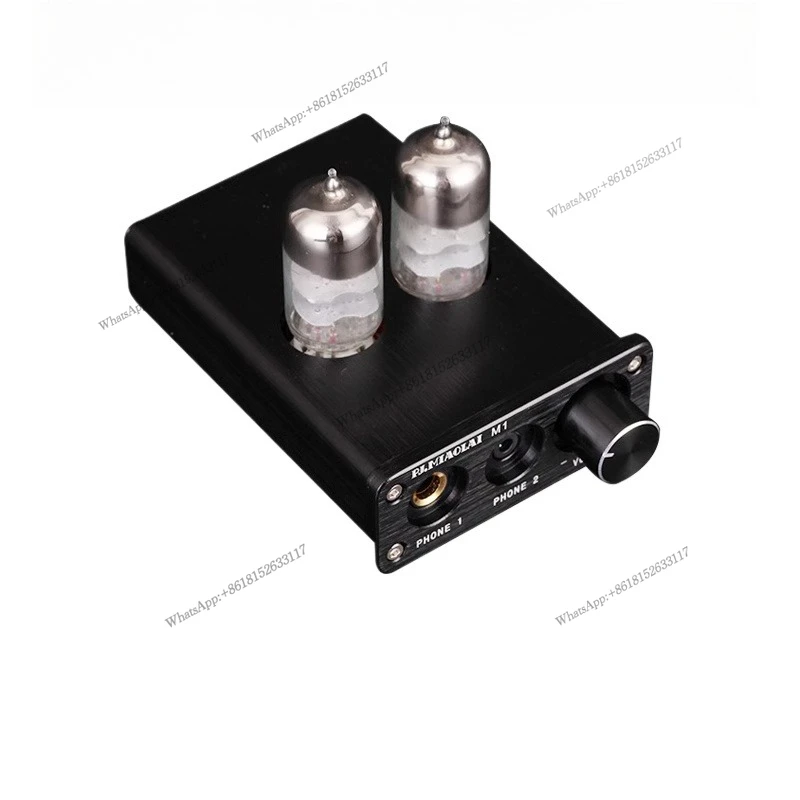 الإلكترونية أنبوب مضخم ضوت سماعات الأذن USB كارت الصوت 2704/7022 USB رقاقة لاختيار 6J9-J فراغ أنبوب HiFi مضخم ضوت سماعات الأذن