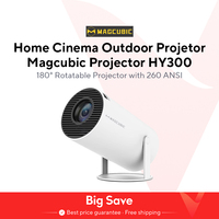 Magcubic Projector HY300 Pro 4K Android 11 Dual Wifi6 260ANSI Allwinner H713 BT5.0 1080P 1280*720P Home Cinema Outdoor Projetor