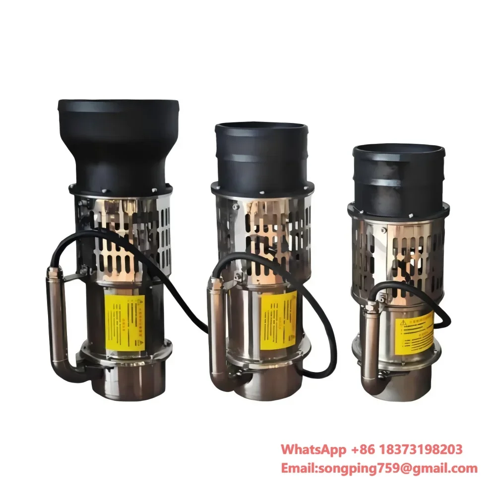 Lightweight Permanent Magnet Variable Frequency Pond Submersible Water Pump for Outdoor Fish Pond