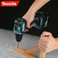 Makita DDF487 18V Screwdriver Cordless Percussion Drill Electric Variable Speed Brushless Motor Impact Power Tools Power Drill