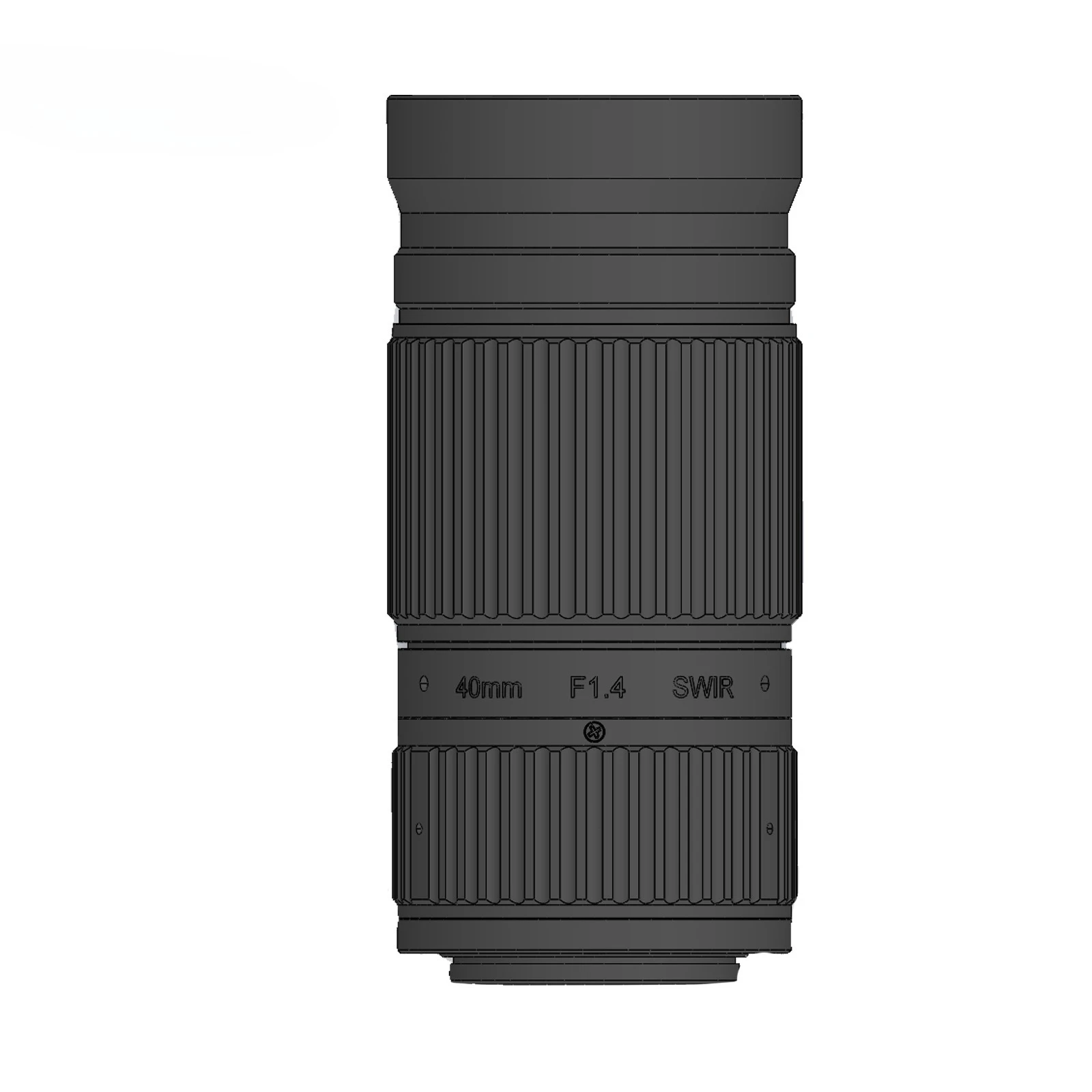 4K7UM shortwave infrared photovoltaic detection 40mm large aperture line scan F1.4 industrial lens objective