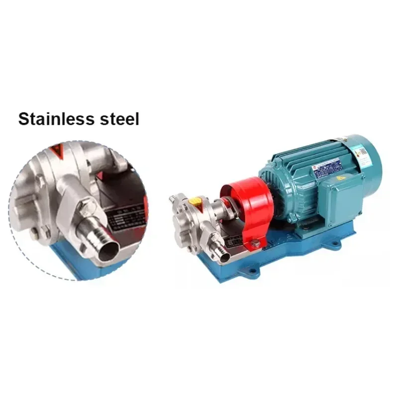 

110V Stainless Steel Electric Palm Hot Cooking Oil Transfer Pump Oil Gear Pump1.1kw 380VHot Salescheap And Fine
