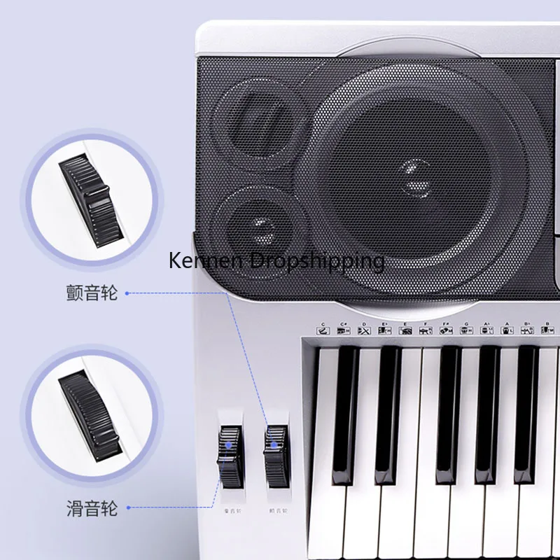 Synthesizer Electronic Piano Digital Intelligent Professional Adult Teaching Piano 61 Keys Teclado Midi Electronic Organ AA50EO