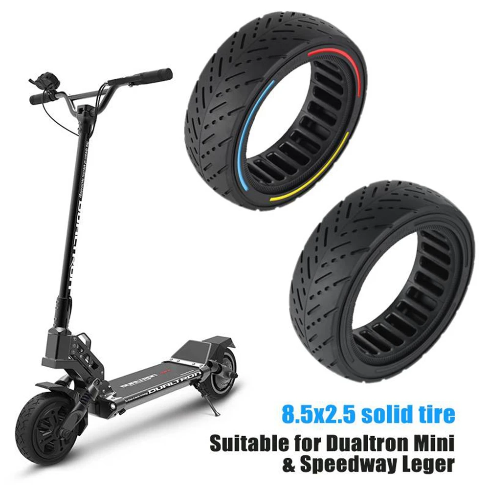 8.5/10 Inch Off-Road Tubeless Vacuum Tire with Gas Nozzle 8 1/2x2 Durable Scooter Tyre for Xiaomi M365/Pro/1S Electric Scooter