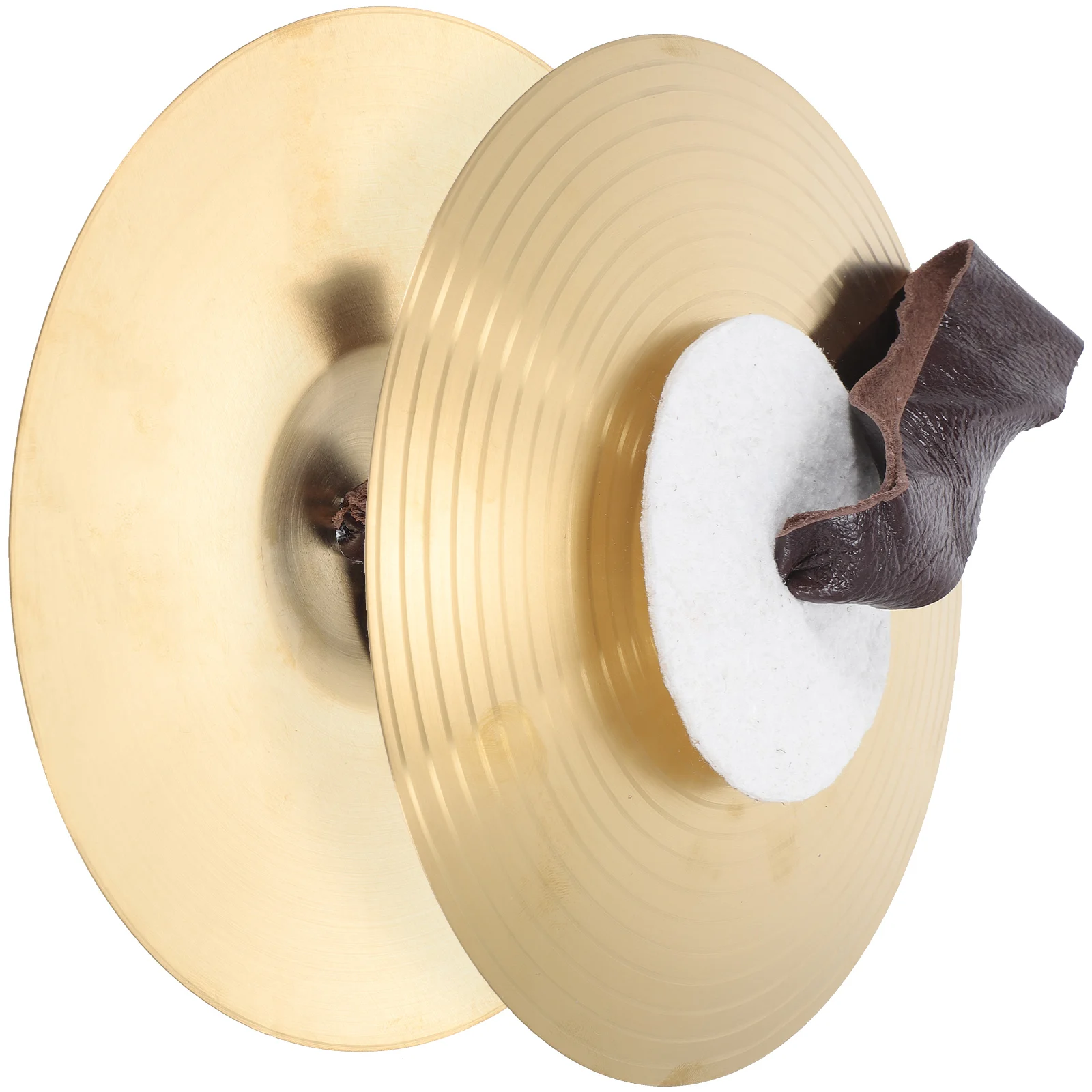 

8 Inch Alloy Cymbals Kids Percussion Instrument Durable Hand Held Children Toys Party Fun Musical Instruments