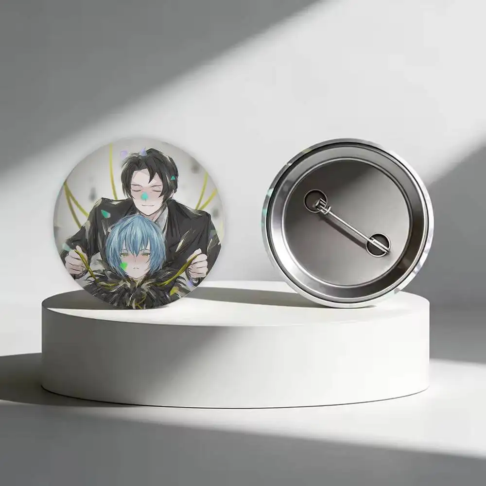 Game L-Library Of Ruina Badges Creative Tinplate Button PinsBrooch Badge Clothes Backpack
