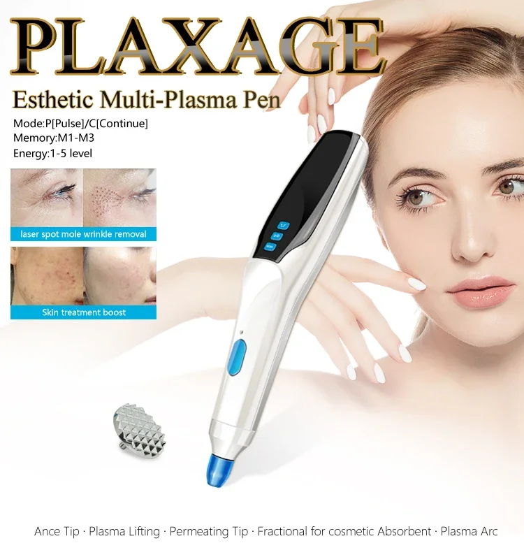 Plamere Plaxage Huidverstrakking Machine Ooglid Lifting Plasma Pen Voor Acne Behandeling Mol Verwijdering Plamere Fibroblast Plasma Pen