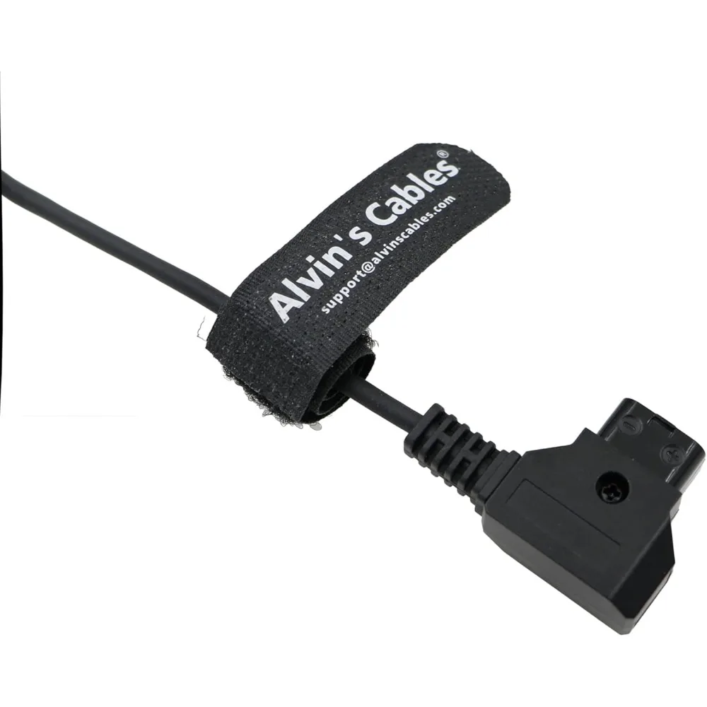 Alvin’s Cables DMW-DCC17 DMW-BLK22 Dummy Battery to D-tap Power Adapter Coiled Cable for Panasonic Lumix Camera