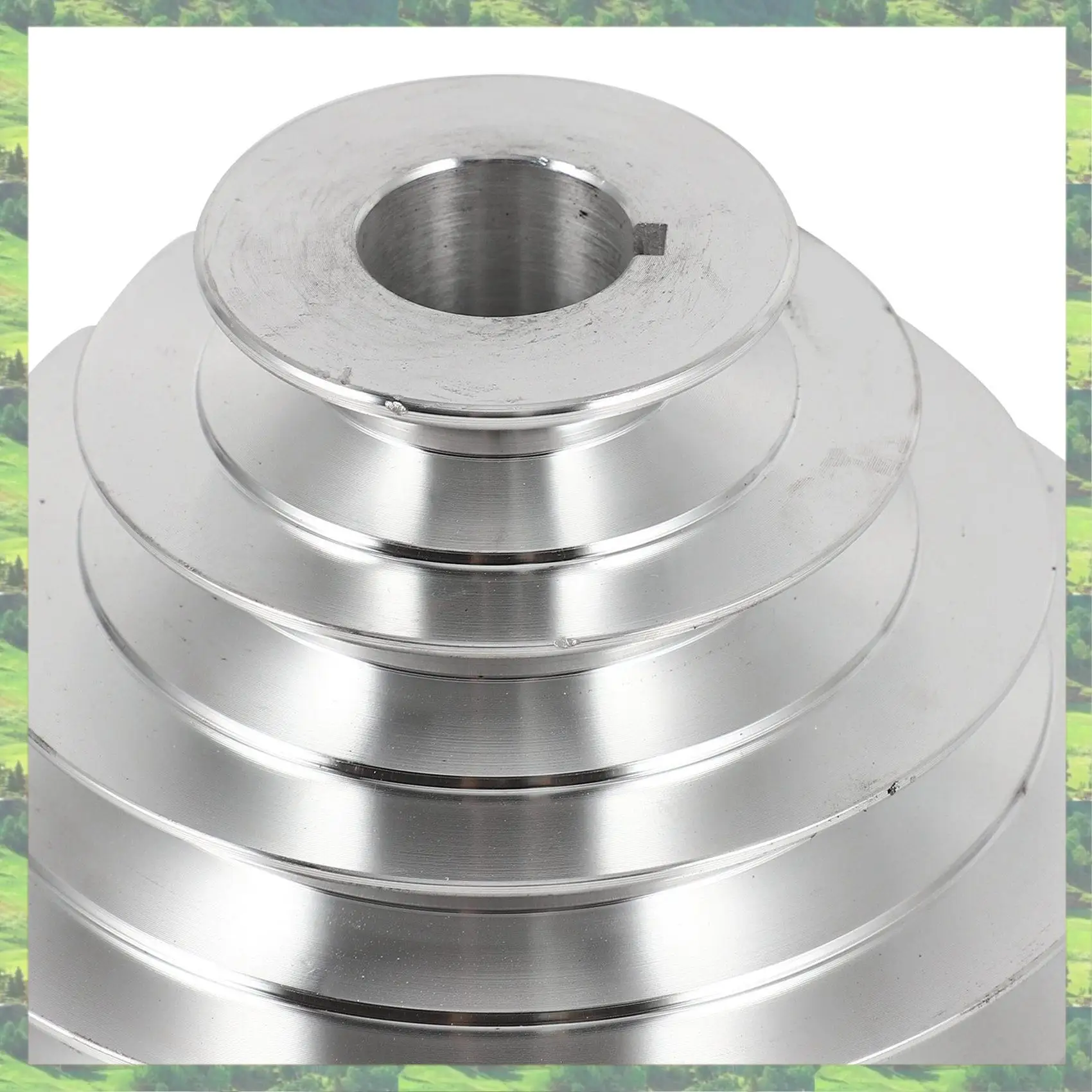 

A59Z-2X 25Mm Bore Aluminum Pagoda Wheel A Type 5 Step Pagoda Pulley Wheel For V-Belt Timing Belt