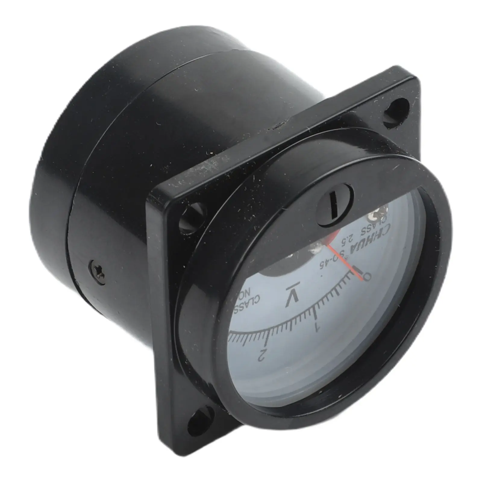 

Analog DC Ammeter SO-45 Rated for 1V to 800V Range with 2.5 Accuracy Class and Rugged ABS Front Panel Construction