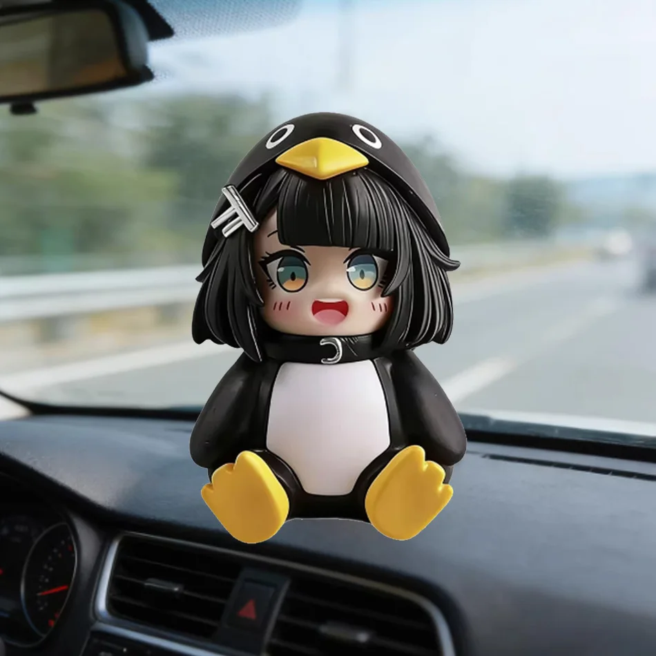 Figurine de cosplay Gugu Gaga Little Penguin en PVC de 6 cm, modèle de collection pour décoration de bureau, cadeau d'anniversaire
