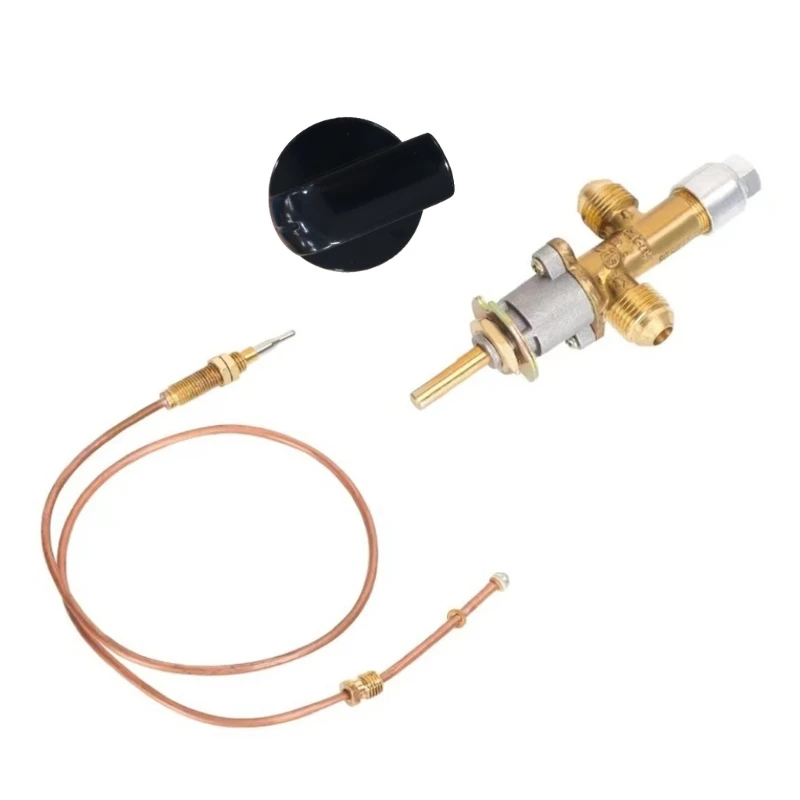 Gas Grill and Heater Safety Valves Set Low Pressure Regulator for Outdoor Heater