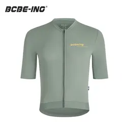 BCBE-ING Men Cycling Jersey Summer High Quality Cycling Clothing Short Sleeve MTB Road Bike Jersey Bicycle Clothes With YKK Zips