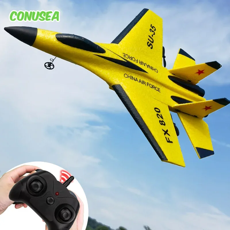 

2.4G Rc Планер Пенопластовый самолет 2Ch Jet Su35 Fx620 Самолет с фиксированным крылом Ручной метательный пенопластовый дрон Электрический уличный радиоуправляемый самолет Игрушки для мальчиков