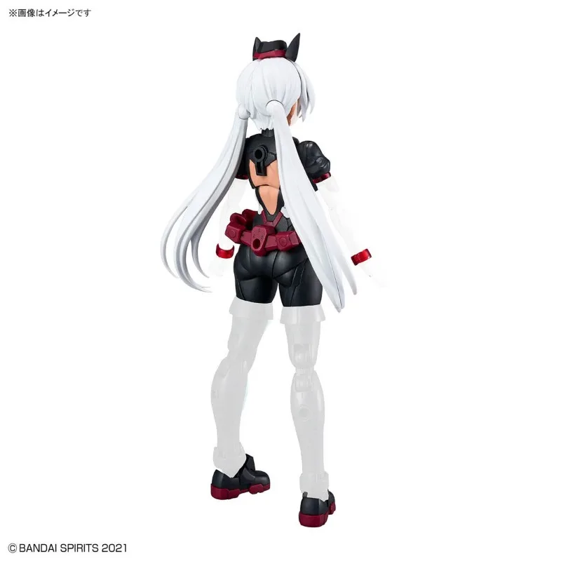 Bandai Original véritable 30MS 30 Minutes sœurs Option pièces ensemble 18 sergent Costume couleur C assemblage modèles jouets figurines d'action