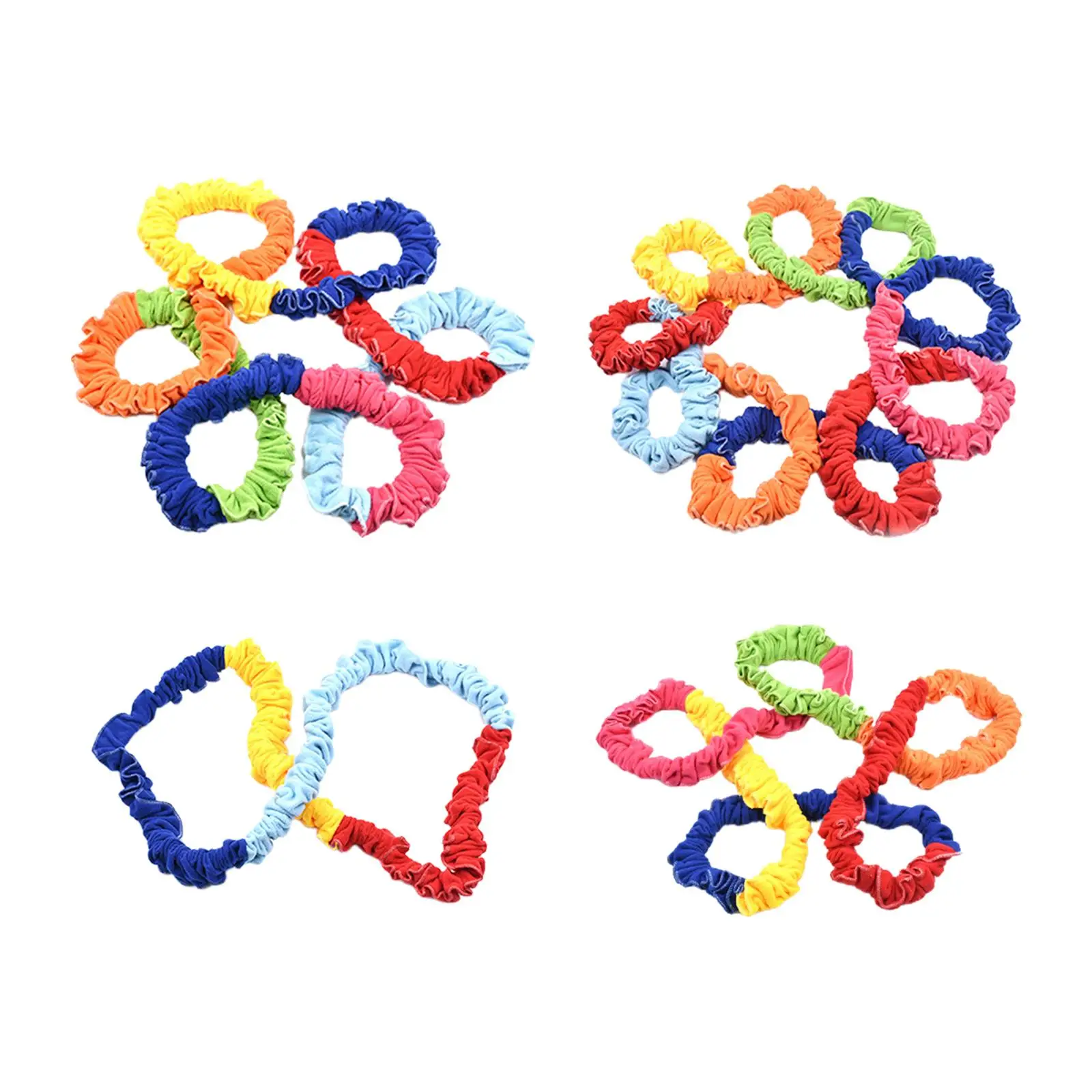 حلقة مطاطية من الصوف المرن مع شريط مطاطي قابل للتمدد، حلقة رالي ترفيهية للأنشطة الجماعية الخارجية #4