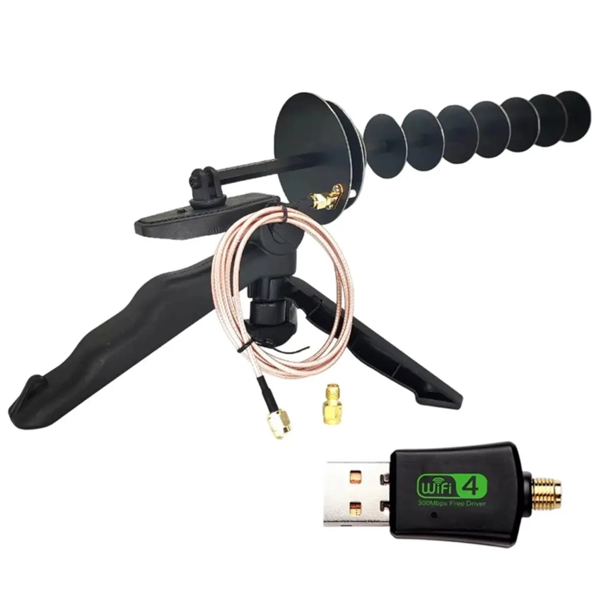 L70A 16dBi 2.4GHz WIFI Directional Antenna Signal Notebook Desktop PC Computer USB Wireless Network Card PCIE Adapter