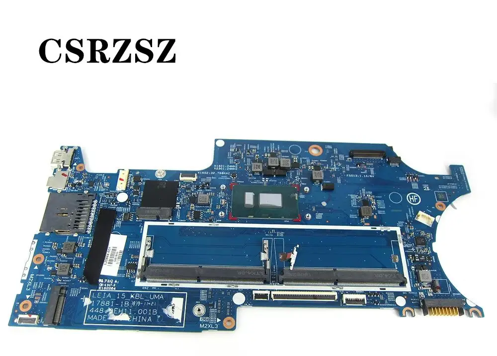 CSRZSZ For HP Pavioion  X360 15-CR Laptop motherboaerd with i3-8130u  CPU 448.0EH11.001B  17881-1B tested work perfect