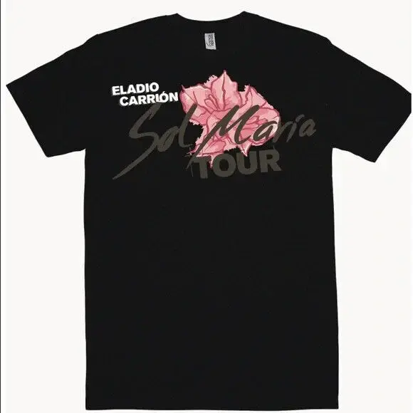 Eladio Carri n Sol Maria Tour T Shirt S 5XL New Hip Hop Merch 2024