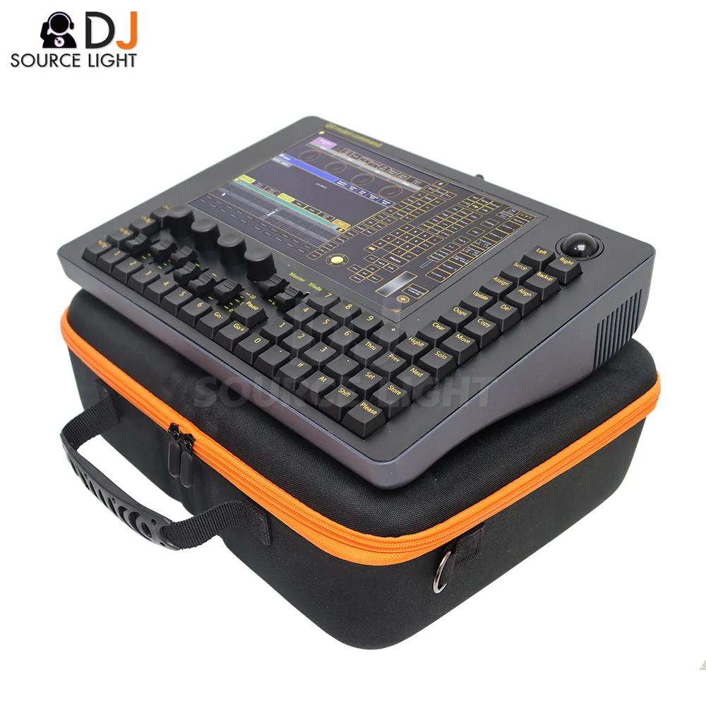 MINI Q0 Mobile Command Wing Stage Lighting Console Touch Screen M2A Version Professional Light Controller Desk Device Dj DMX512