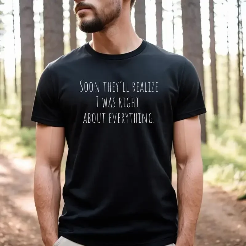 Funny T Shirt For Know It All Friend Who Is Always Right Gag With Text The Oracle In Your Life