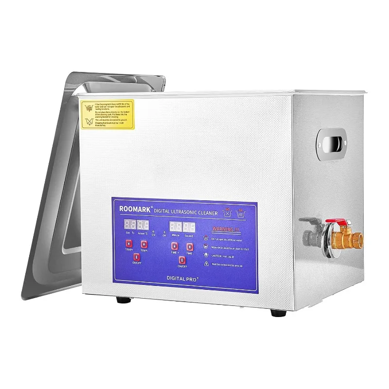 

Roomark Ultrasonic Cleaner, Ultrasonic Cleaning Machine with Digital Timer & Heater, for Jewelry, Glasses, Parts, Retainer (10L)