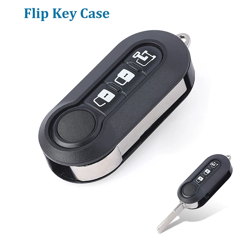 3 Buttons SIP22 Car Remote Key Case For Fiat 500 Ducato Bravo Panda Doblo Iveco Daily Citroen Nemo Peugeot Boxer Key Shell Cover